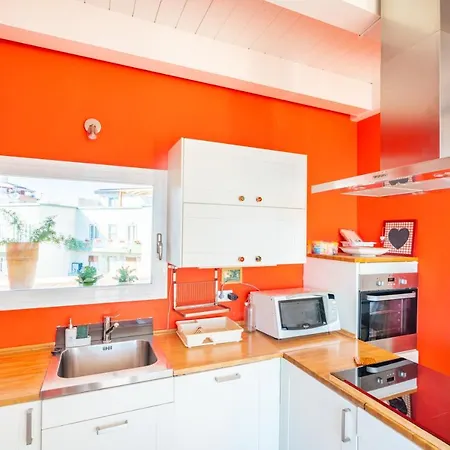 Appartamento Attico Luce E Colori - Terrazza Vista Mare - 5 Bdr Cagliari