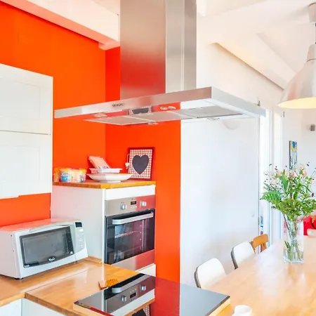 Appartamento Attico Luce E Colori - Terrazza Vista Mare - 5 Bdr Cagliari
