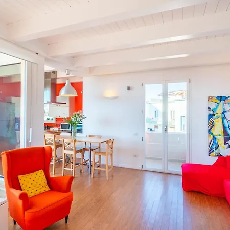 Attico Luce E Colori - Terrazza Vista Mare - 5 Bdr Appartamento